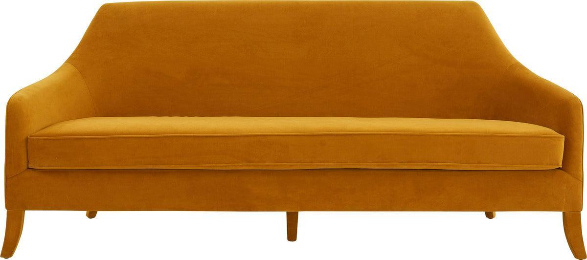 Tov Furniture Sofas & Couches - Neveah Turmeric Velvet Sofa