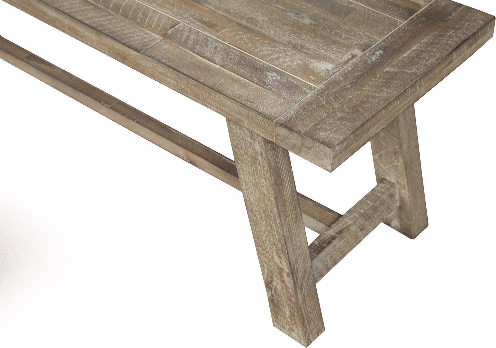 Alpine Furniture Benches - Newberry Bench Weathered Natural