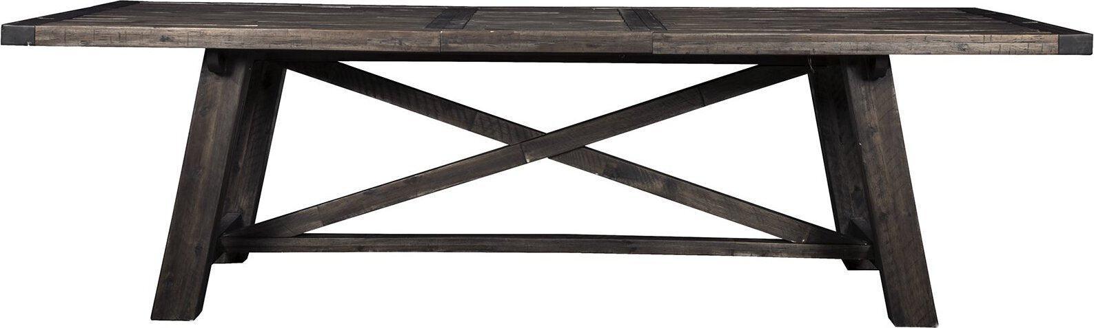 Alpine Furniture Dining Tables - Newberry Extension Dining Table Salvaged Grey