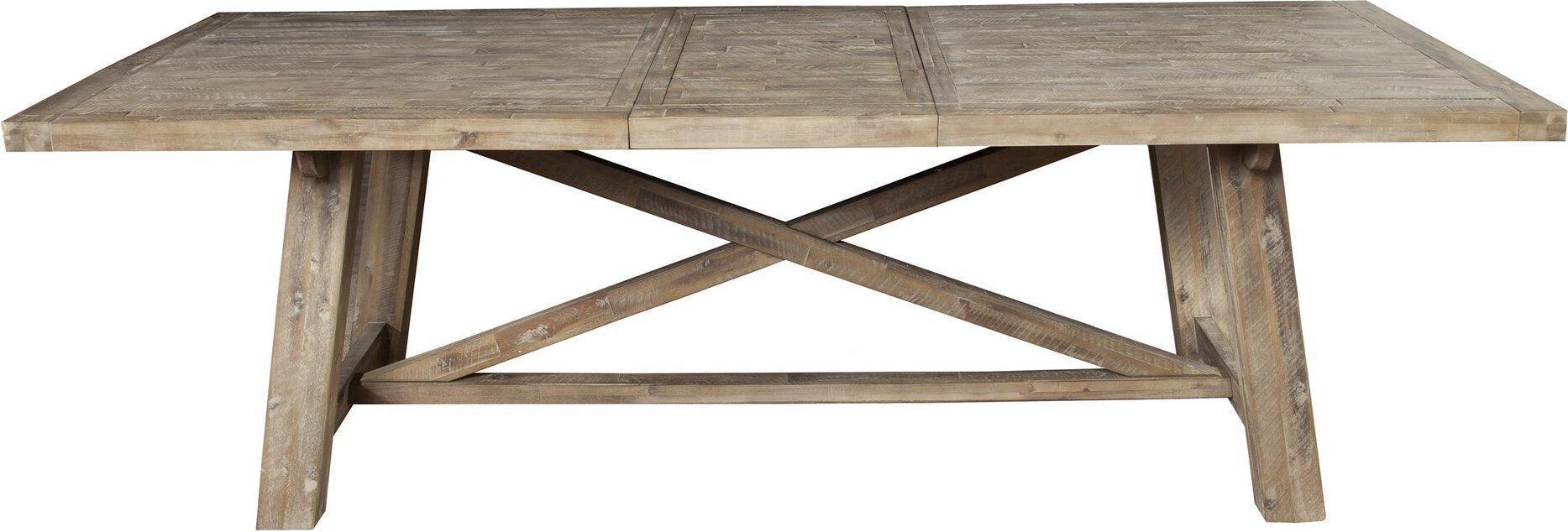 Alpine Furniture Dining Tables - Newberry Extension Dining Table Weathered Natural