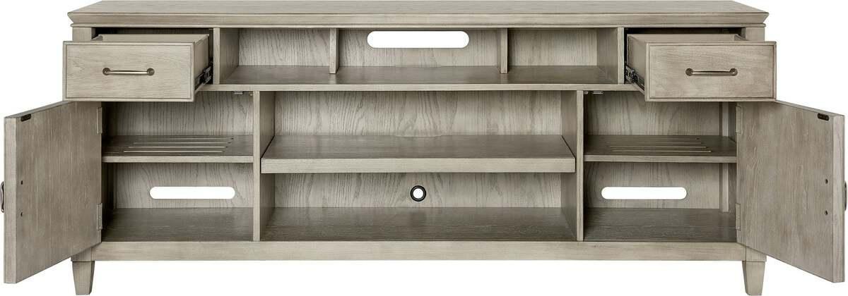 Alpine Furniture TV & Media Units - Newport 74" TV Console in a Sand Finish