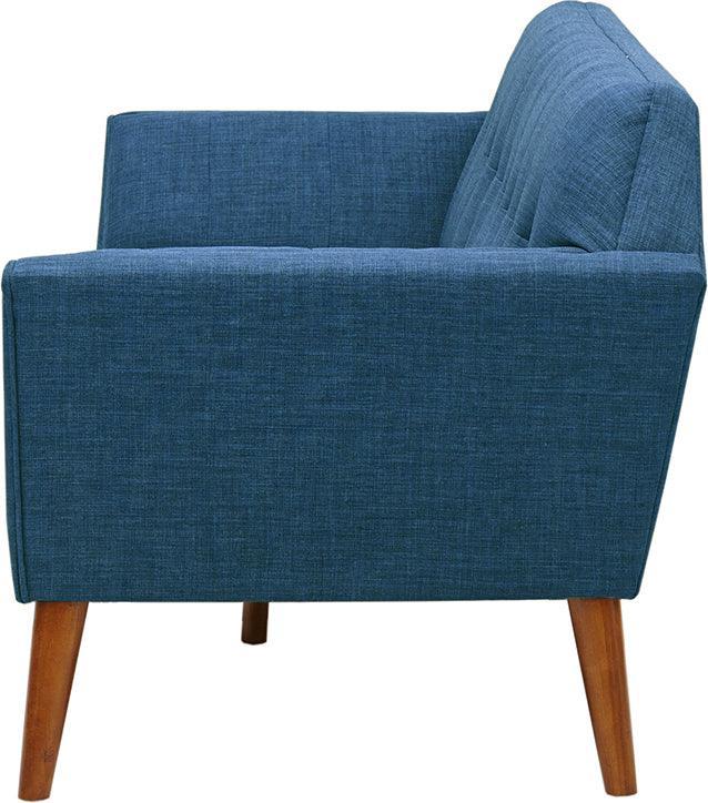 Olliix.com Sofas & Couches - Newport Industrial Sofa W80x D30.75x H31.5" Blue