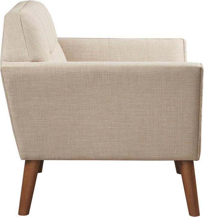 Olliix.com Accent Chairs - Newport Lounge Chair Beige