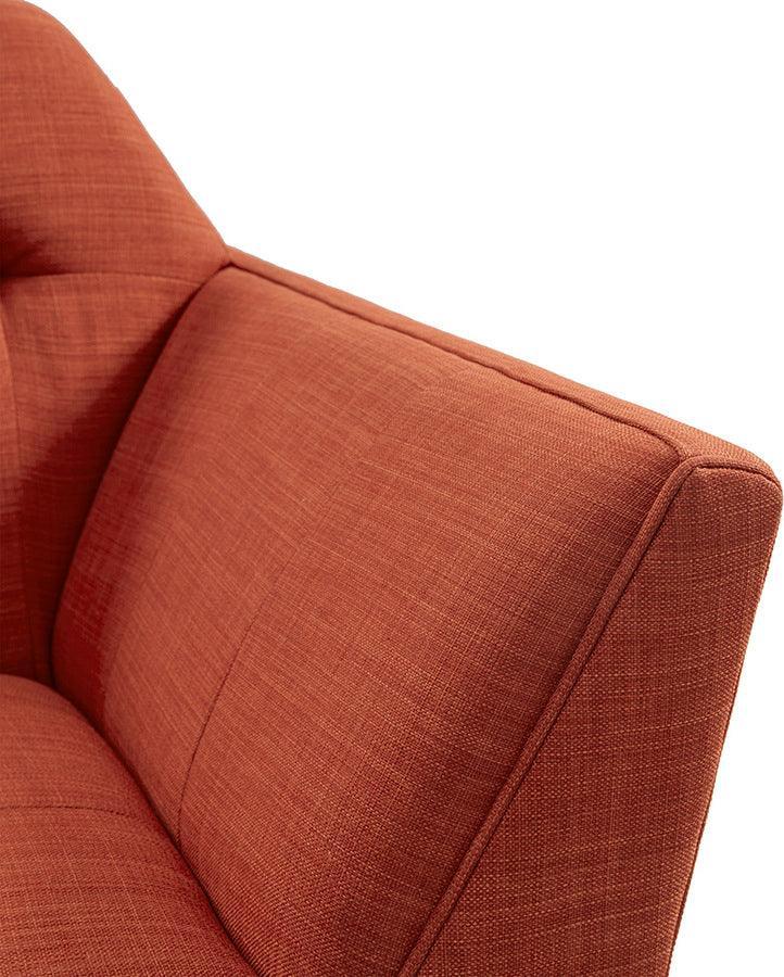Olliix.com Accent Chairs - Newport Lounge Chair Spice