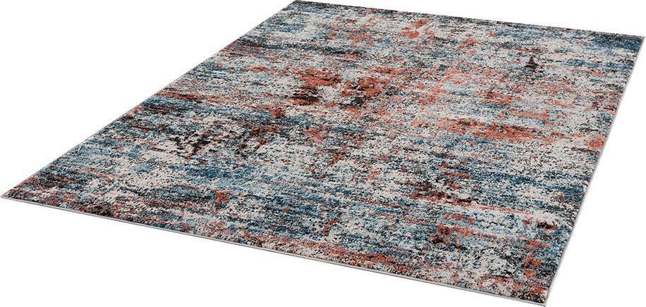 Olliix.com Indoor Rugs - Newport Modern-Contemporary Abstract Area Rug Runner:2'7"x6'10" Multicolor