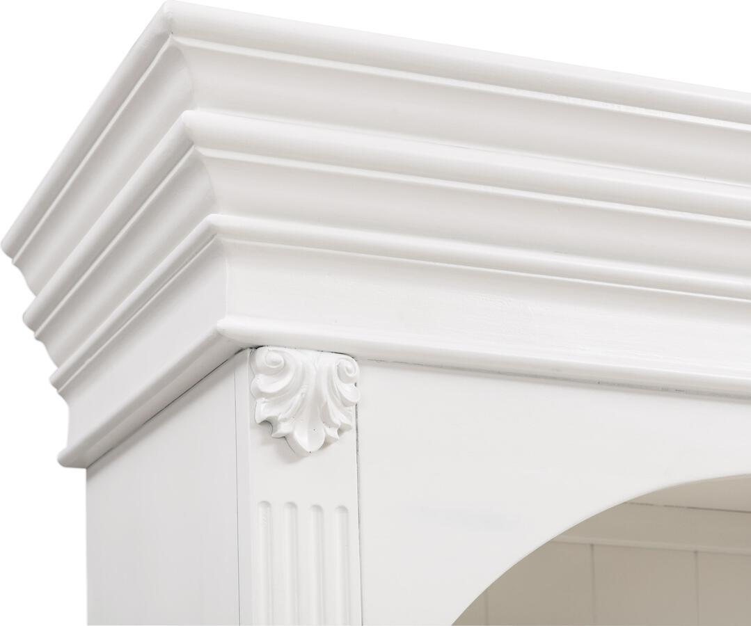 Tov Furniture TV & Media Units - Newport White Entertainment Center for TVs up to 65"