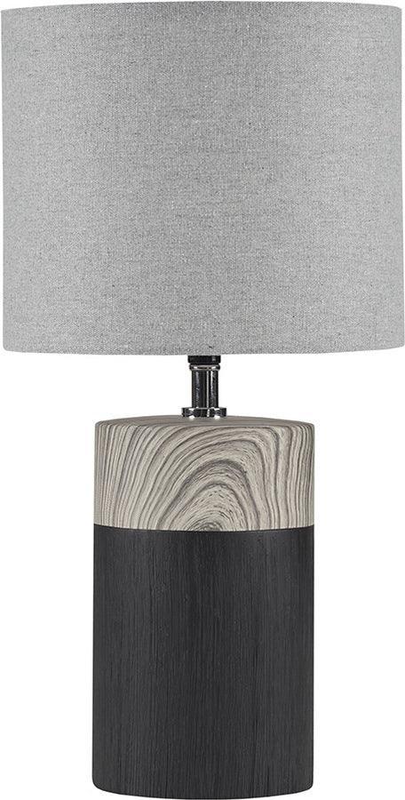 Olliix.com Table Lamps - Nicolo Ceramic Table Lamp Black