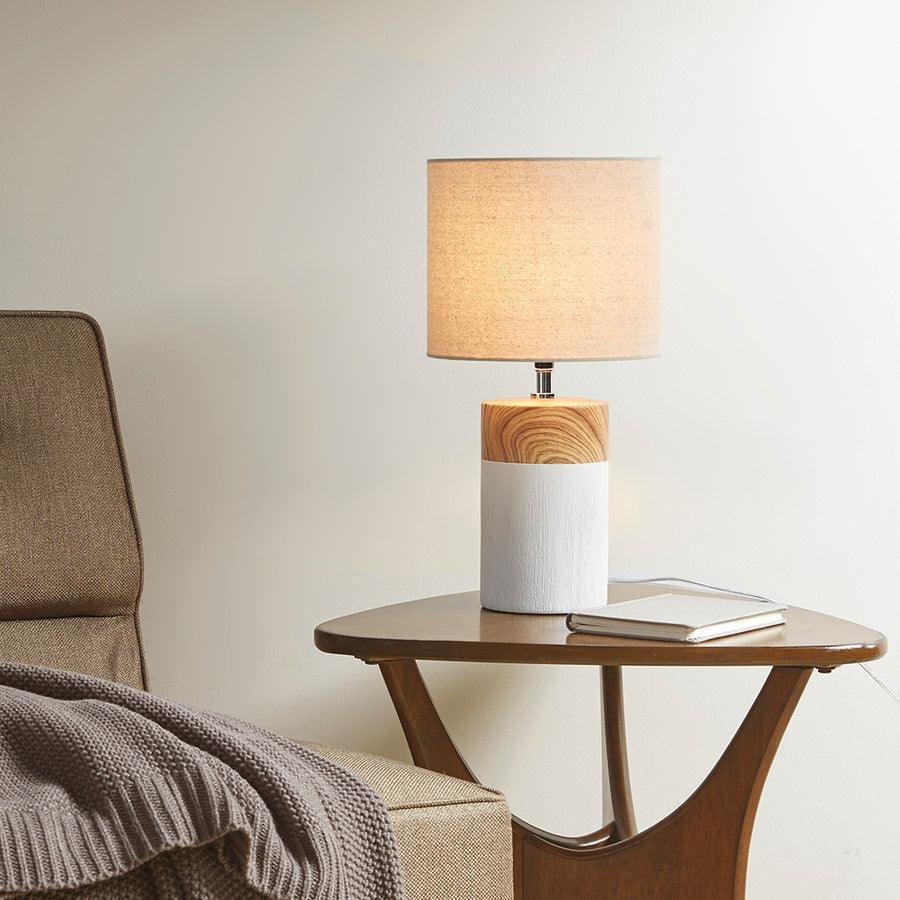 Olliix.com Table Lamps - Nicolo Ceramic Table Lamp White