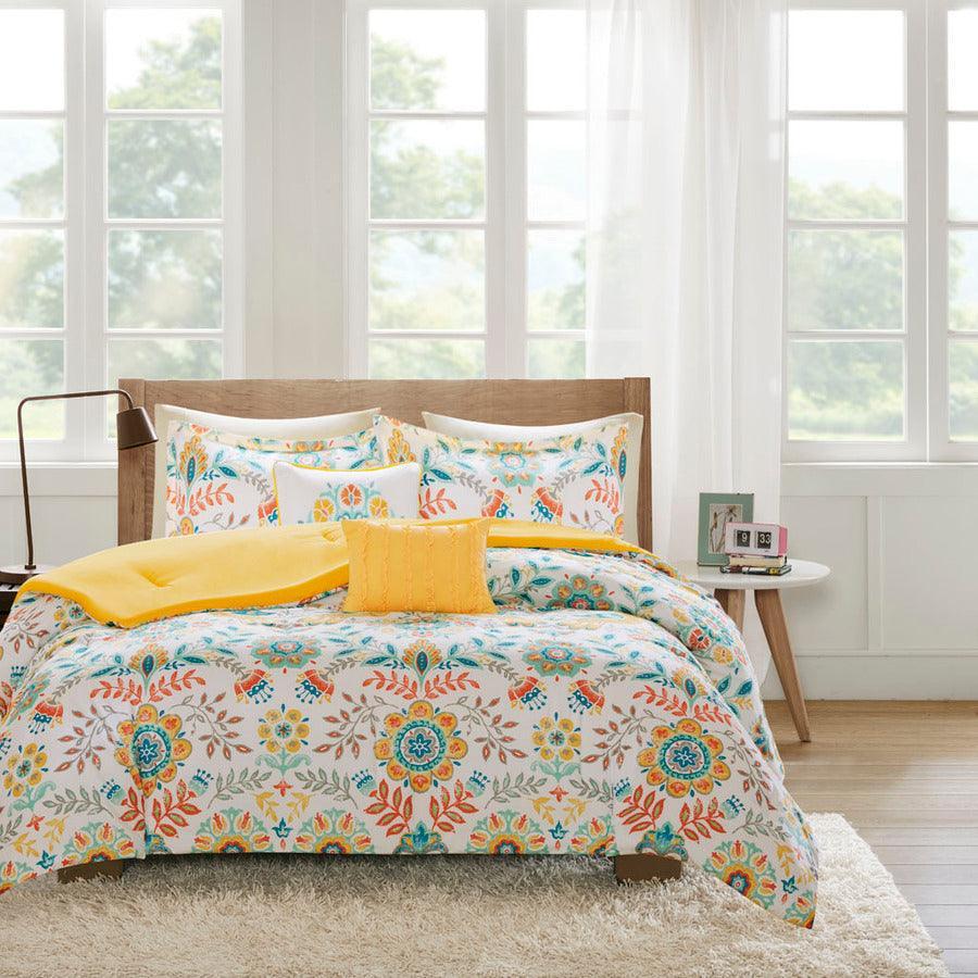 Olliix.com Comforters & Blankets - Nina Comforter Set Multi Full/Queen