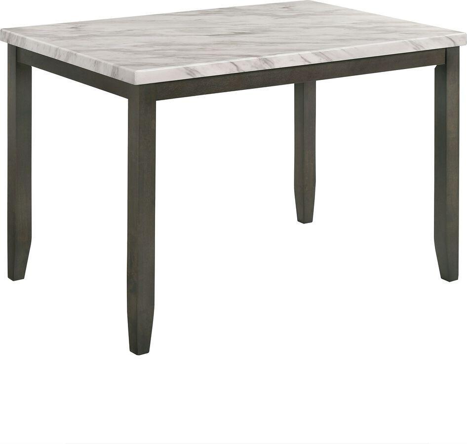 Elements Dining Sets - Nixon 7PC Counter Height Dining Set in White