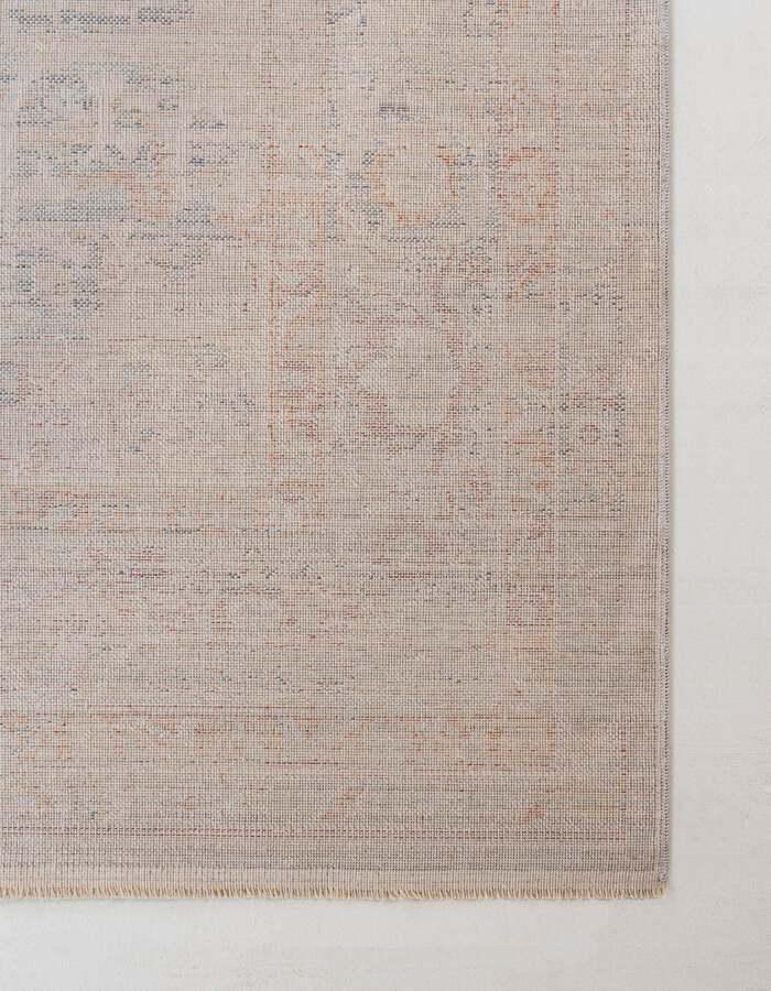 Unique Loom Indoor Rugs - Noble Medallion 10x14 Red & Beige