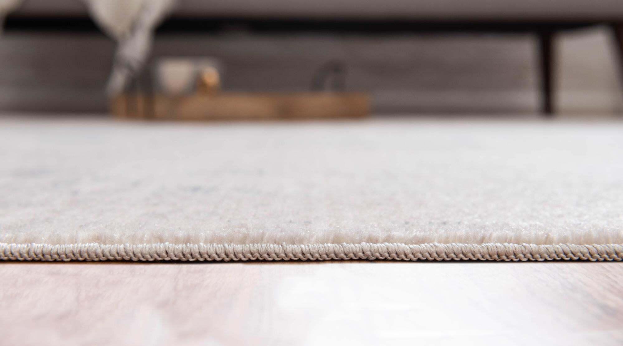 Unique Loom Indoor Rugs - Noble Medallion Rectangular 8x10 Rug Blue & Beige