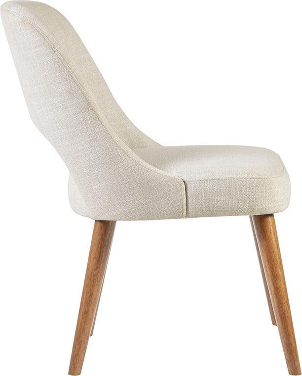 Olliix.com Dining Chairs - Nola Dining Side Chair Cream (Set of 2)