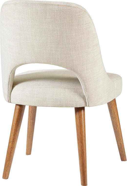 Olliix.com Dining Chairs - Nola Dining Side Chair Cream (Set of 2)