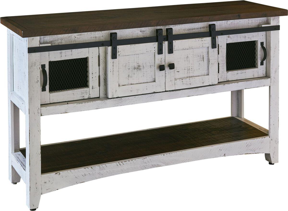 Elements TV & Media Units - Nolan Console Table In White