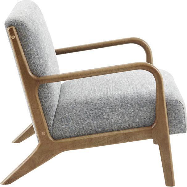 Olliix.com Accent Chairs - Novak Lounge Chair Gray