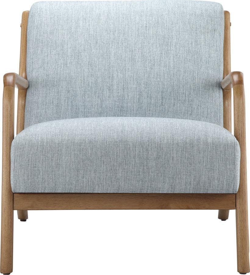 Olliix.com Accent Chairs - Novak Lounge Chair Light Blue