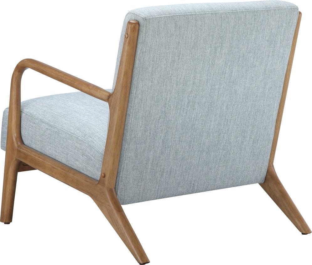 Olliix.com Accent Chairs - Novak Lounge Chair Light Blue