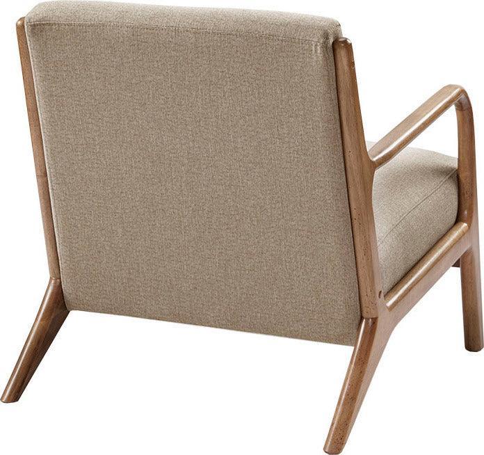 Olliix.com Accent Chairs - Novak Lounge Chair Taupe