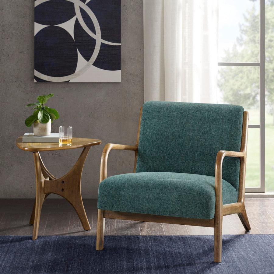 Olliix.com Accent Chairs - Novak Lounge Chair Teal