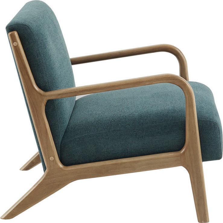 Olliix.com Accent Chairs - Novak Lounge Chair Teal