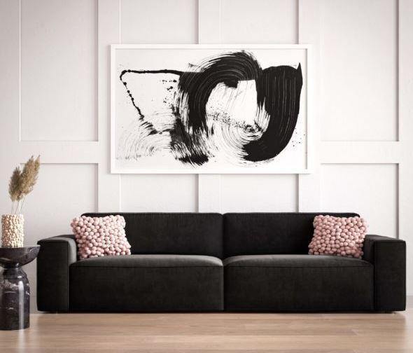 Tov Furniture Sofas & Couches - Olafur Velvet Sofa Black