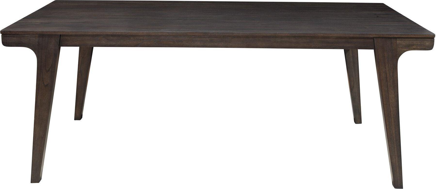 Alpine Furniture Dining Tables - Olejo Fixed Top Dining Table Chocolate