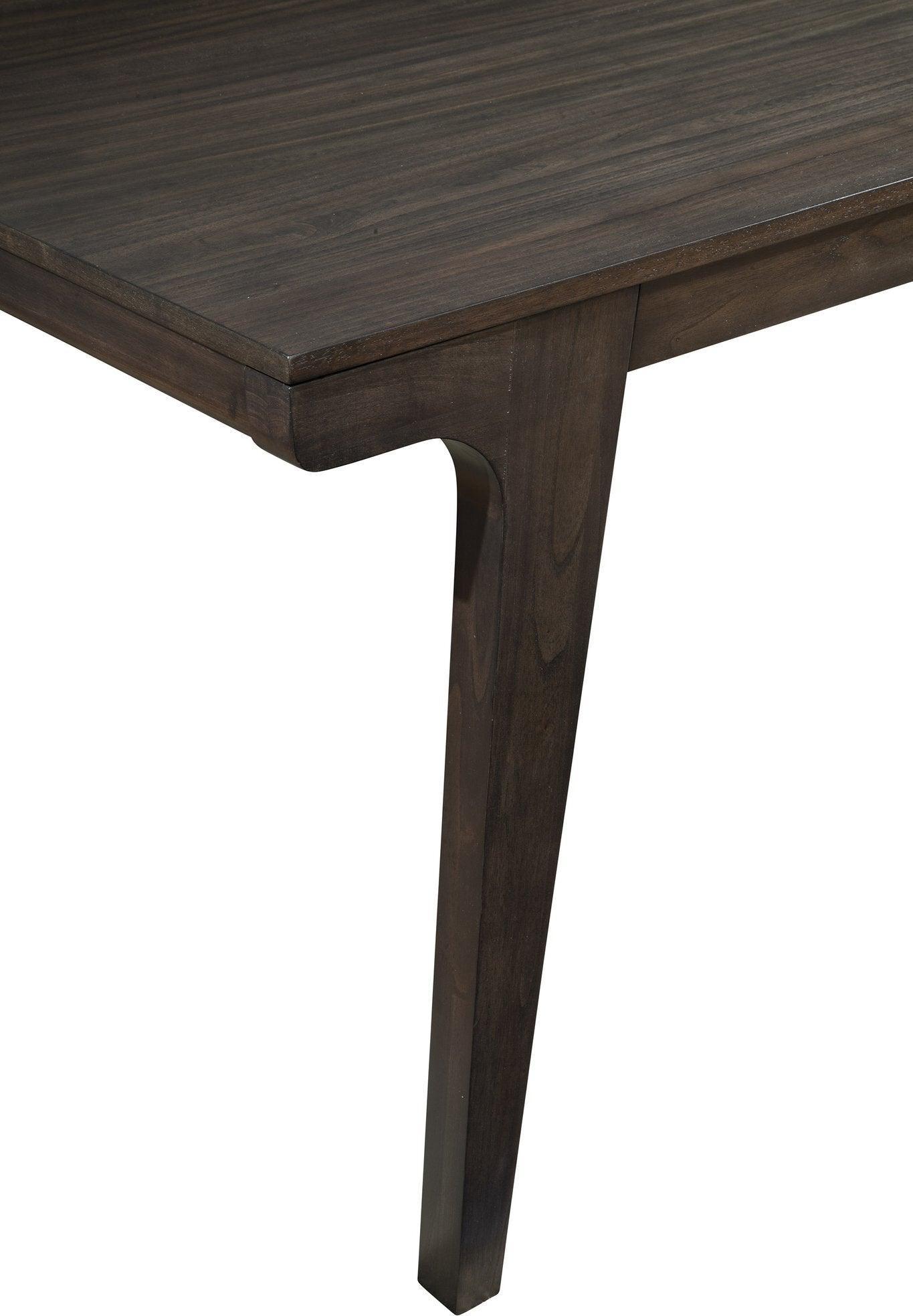 Alpine Furniture Dining Tables - Olejo Fixed Top Dining Table Chocolate