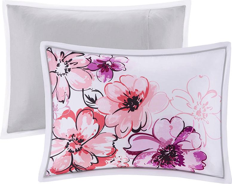 Olliix.com Comforters & Blankets - Olivia Comforter Set Pink Twin/Twin XL