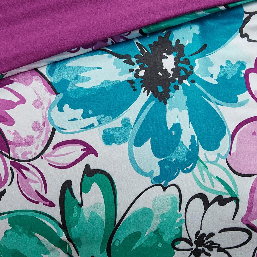 Olliix.com Comforters & Blankets - Olivia Twin/Twin XL Casual Comforter Set Blue