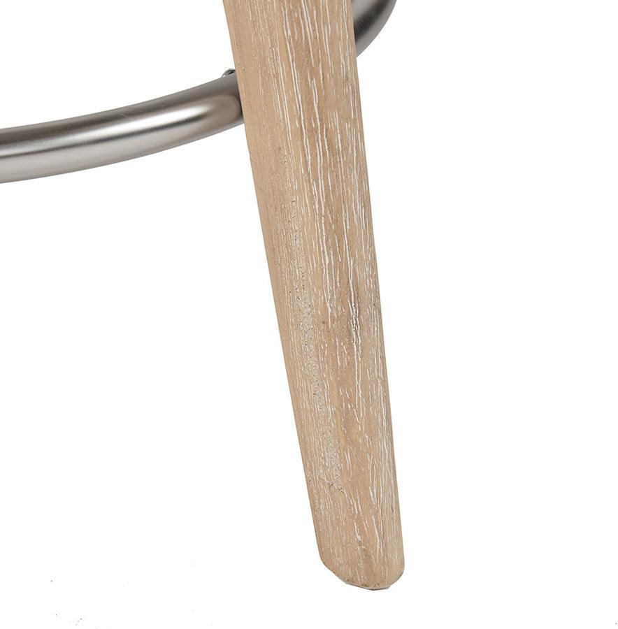 Olliix.com Barstools - Onyx Swivel Counter Stool Cream