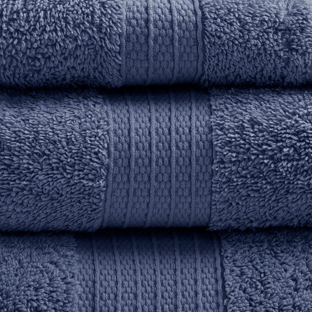 Olliix.com Bath Towels - Organic Bath Towel Navy