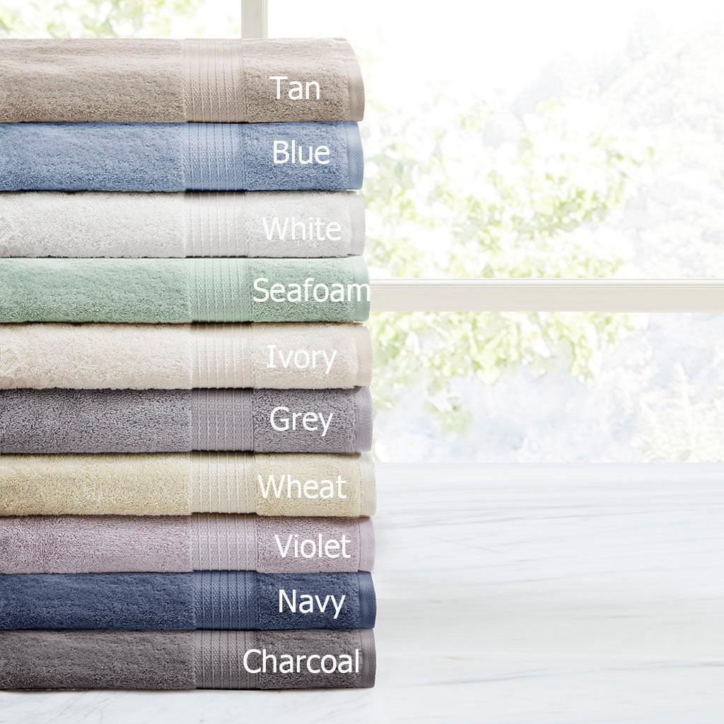 Olliix.com Bath Towels - Organic Bath Towel Navy