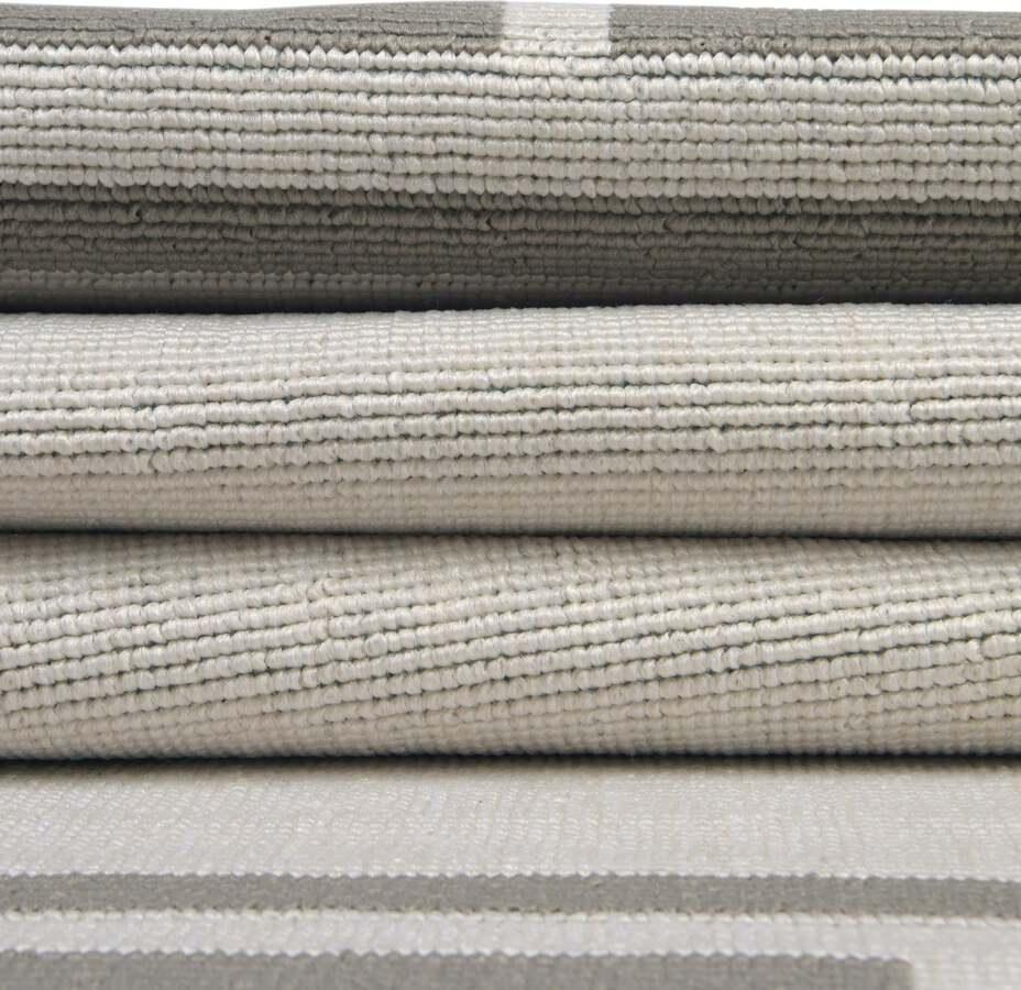 Unique Loom Outdoor Rugs - Outdoor Coastal Contemporary 9x12 Rectangular Rug Ivory