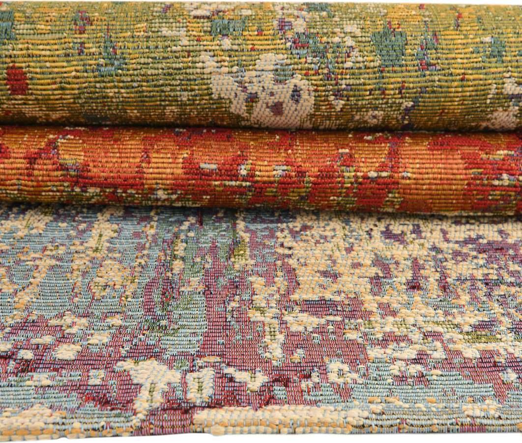 Unique Loom Outdoor Rugs - Outdoor Modern Contemporary 10x14 Rectangular Rug Multi