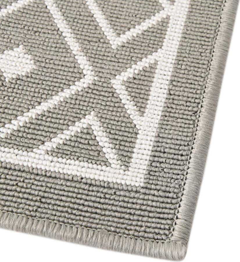 Unique Loom Outdoor Rugs - Outdoor Trellis Scandinavian 9x12 Rectangular Rug Gray