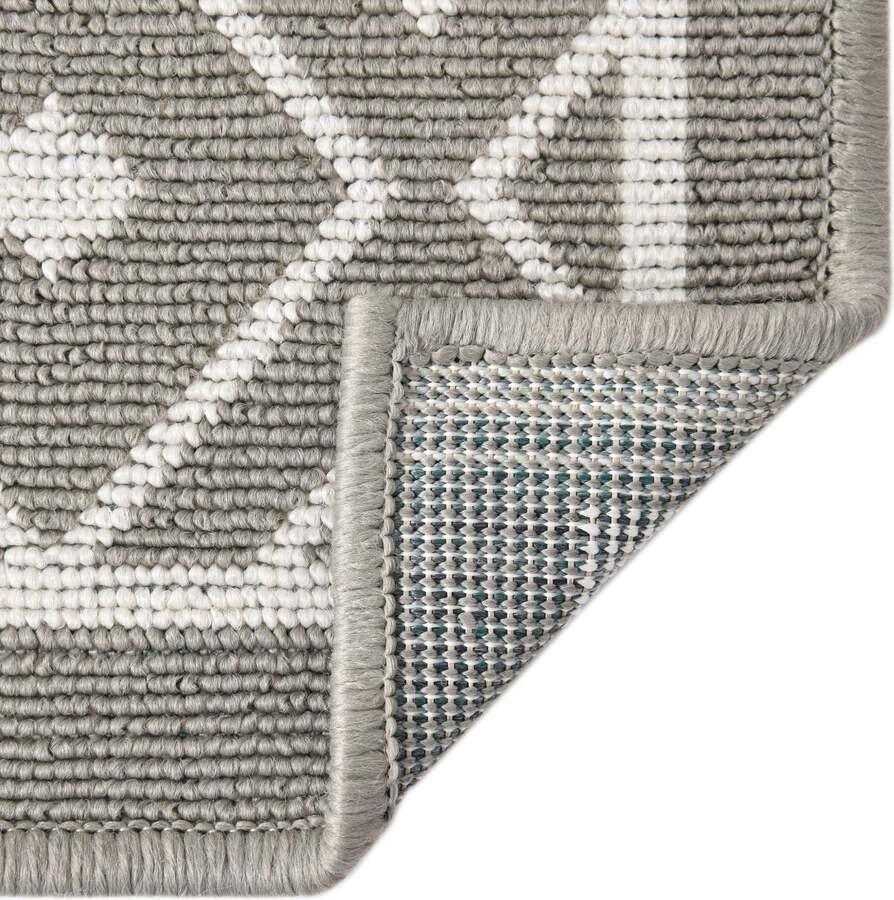 Unique Loom Outdoor Rugs - Outdoor Trellis Scandinavian 9x12 Rectangular Rug Gray