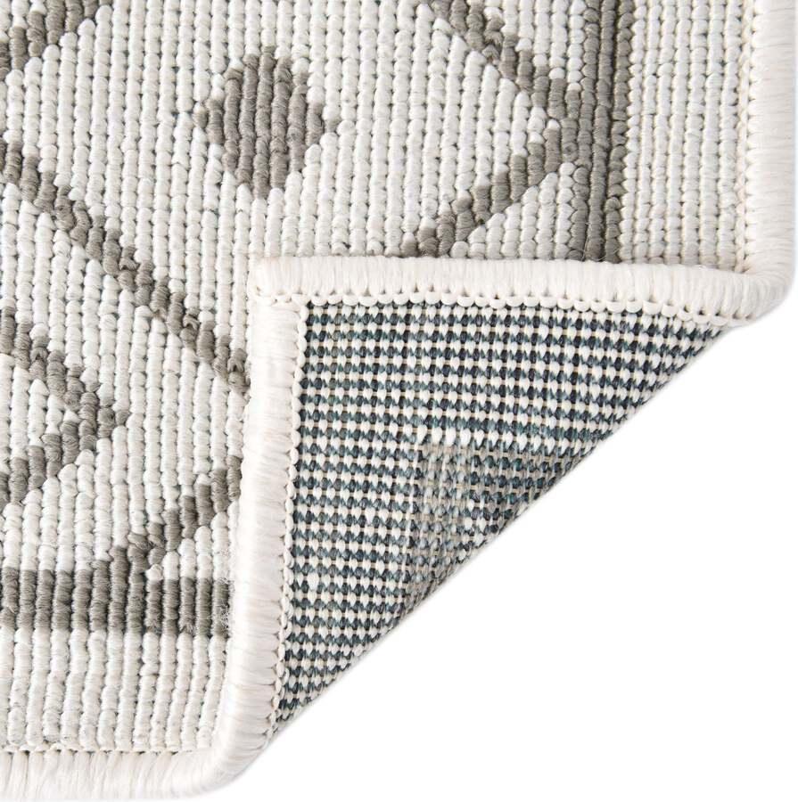 Unique Loom Outdoor Rugs - Outdoor Trellis Scandinavian 9x12 Rectangular Rug Ivory