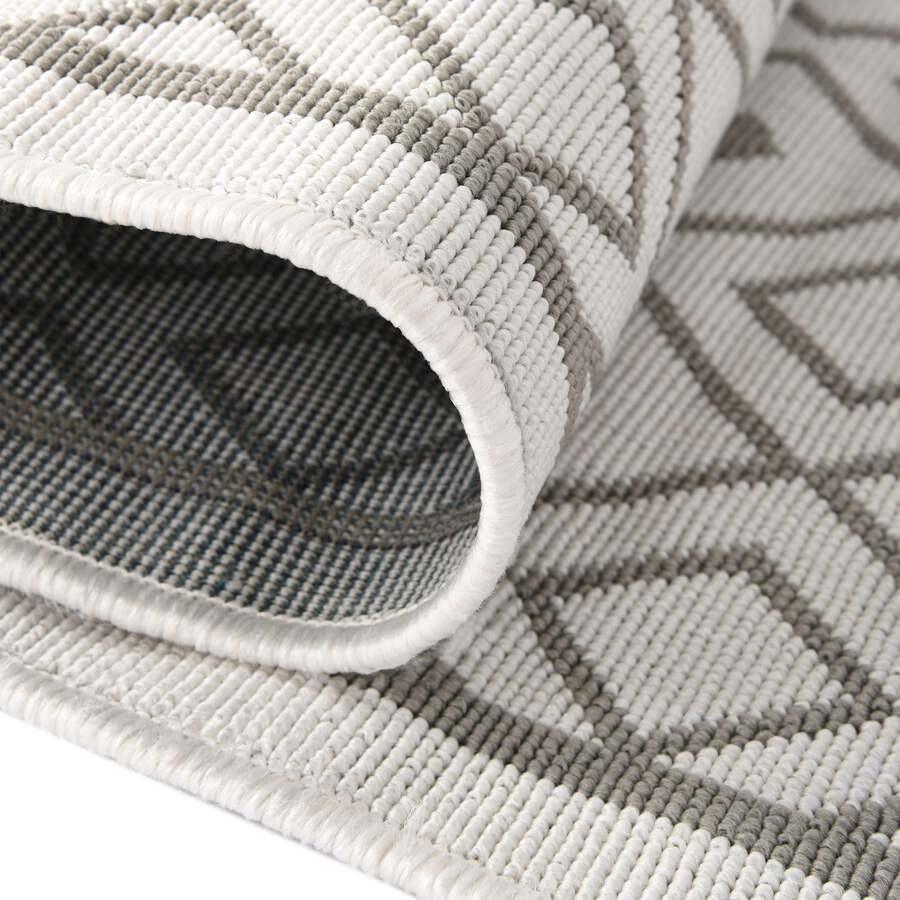 Unique Loom Outdoor Rugs - Outdoor Trellis Scandinavian 9x12 Rectangular Rug Ivory