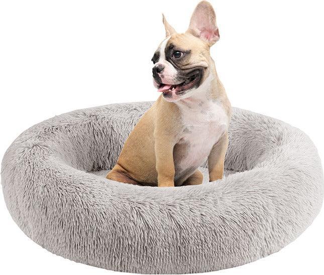 Olliix.com Dog Beds - Oval Bed Grey PET63OD5685P