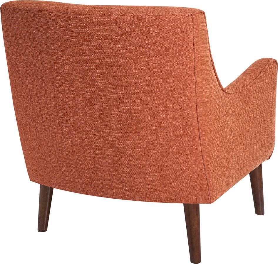 Olliix.com Accent Chairs - Oxford Mid-Century Accent Chair Burnt Orange