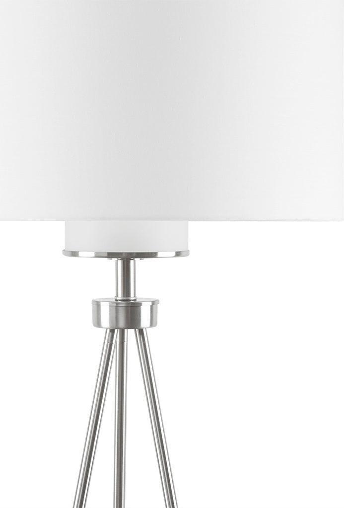 Olliix.com Floor Lamps - Pacific Tripod Floor Lamp Silver