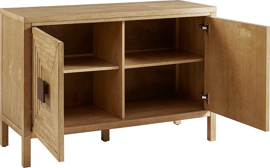 Olliix.com Cabinets & Wardrobes - Paige 2-Door Accent Cabinet with Adjustable Shelves