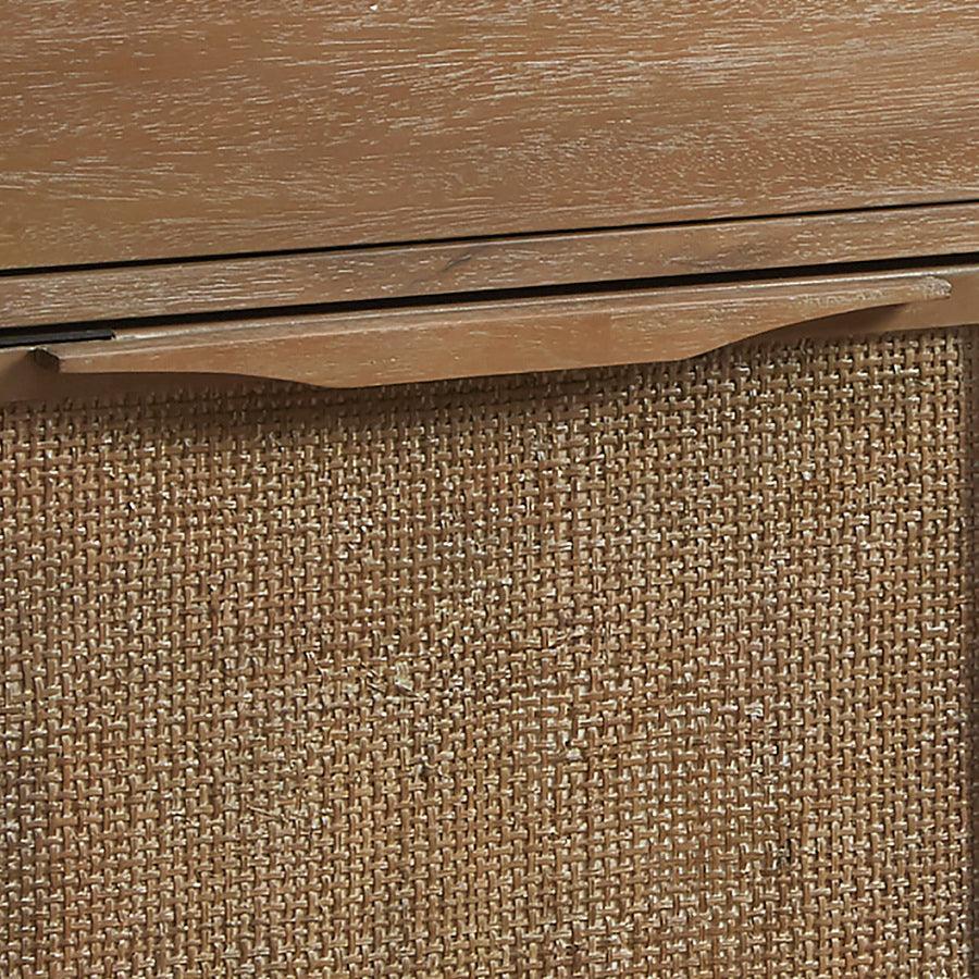 Olliix.com Chest of Drawers - Palisades 2 Door Woven Accent Chest Natural