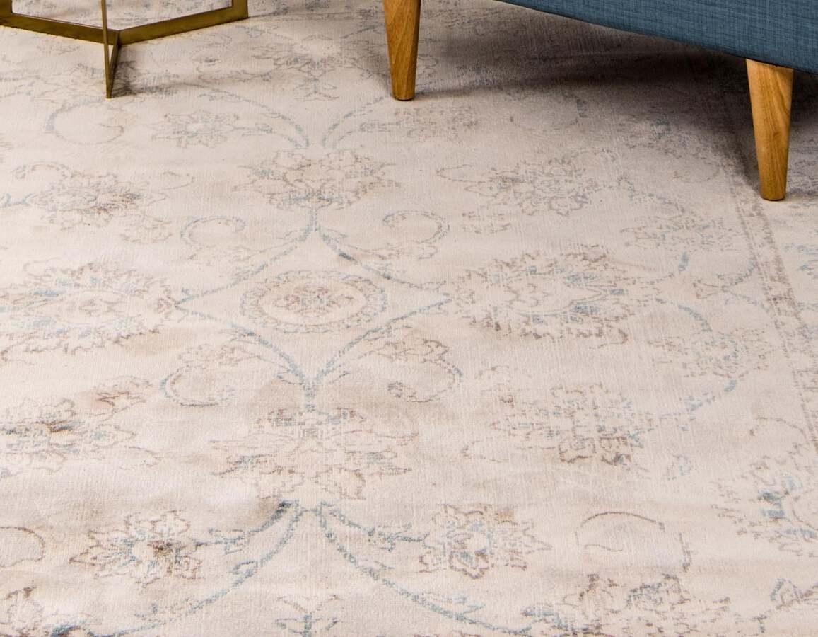 Unique Loom Indoor Rugs - Paris Traditional 10x13 Rectangular Rug Beige