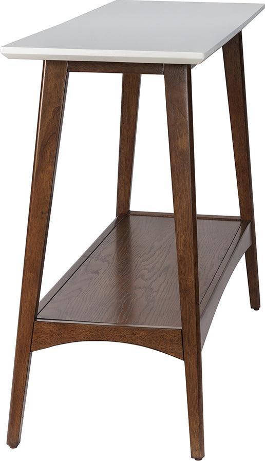 Olliix.com Consoles - Parker Console Off-White & Pecan