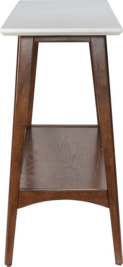 Olliix.com Consoles - Parker Console Off-White & Pecan