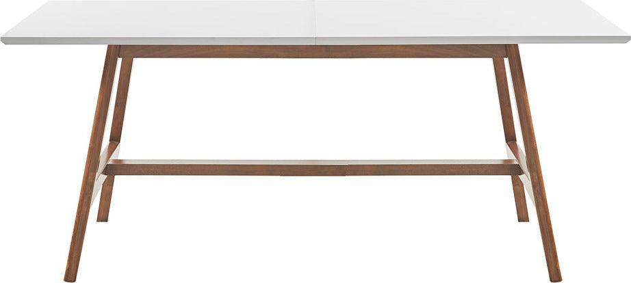 Olliix.com Dining Tables - Parker Dining Table Off-White & Pecan