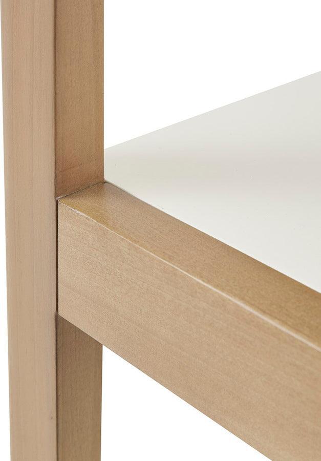Olliix.com Bookcases & Display Units - Parker Shelf / Bookcase Off-White & Natural