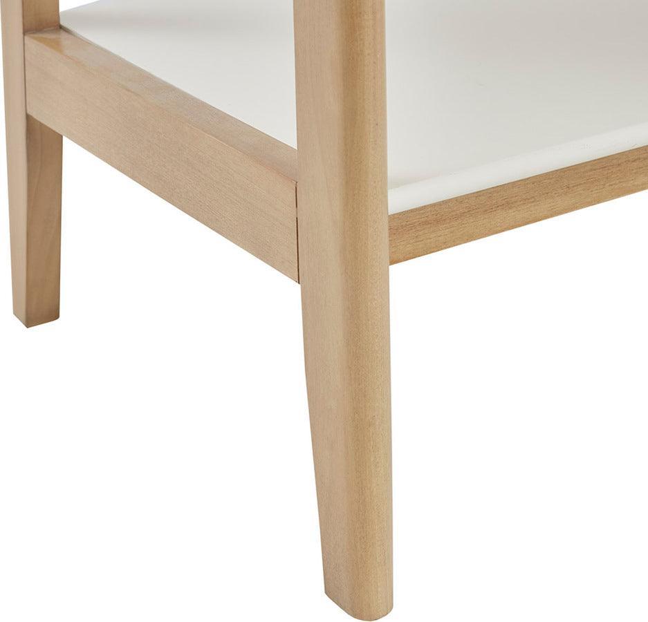 Olliix.com Bookcases & Display Units - Parker Shelf / Bookcase Off-White & Natural